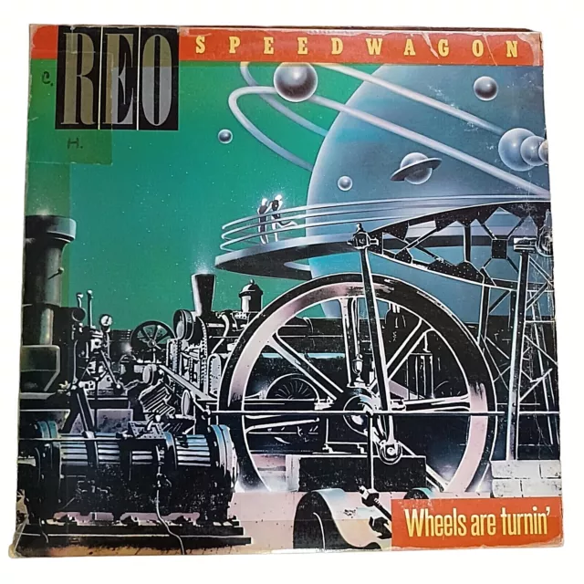 Reo Speedwagon Vinyl Wheels Are Turnin'AL 39593 Epic Album LP 1984