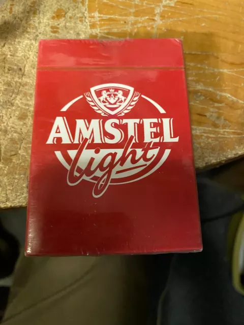 Amstel Light Playing Cards---5 Decks--New In Plastic