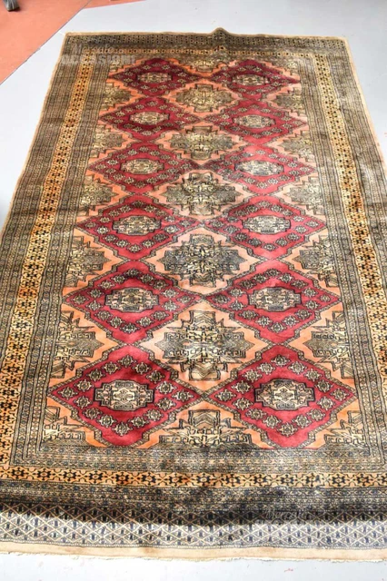 Tappeto Arancione Rosso Marrone 160x240 Cm