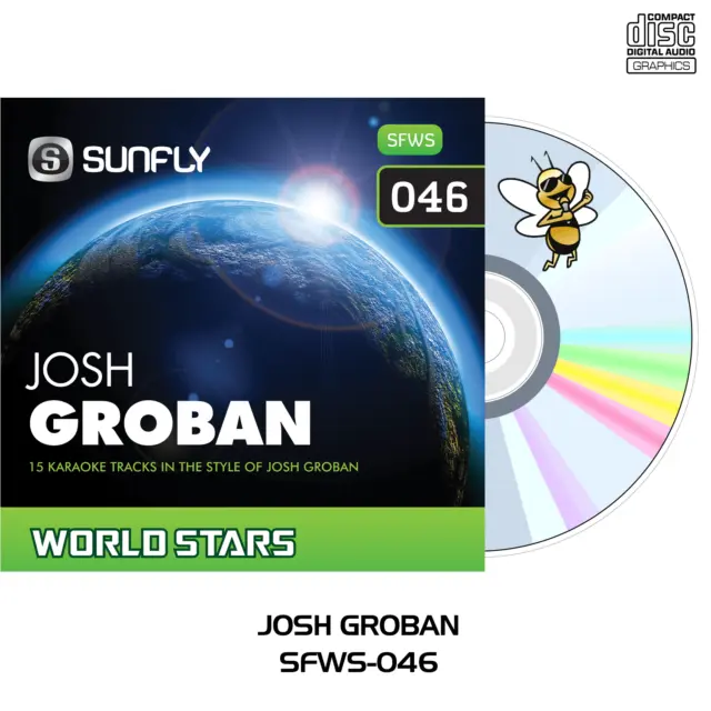 Josh Groban - Sunfly Karaoke World Stars - CD+G