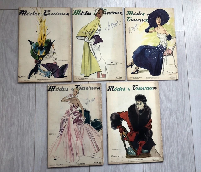 Modes Et Travaux 15 Nov 1930 No 262 Retro Rare Foregn France - Etsy