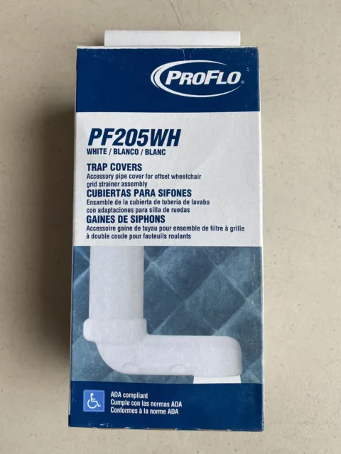 ProFlo Trap Covers PF205WH White New In Box