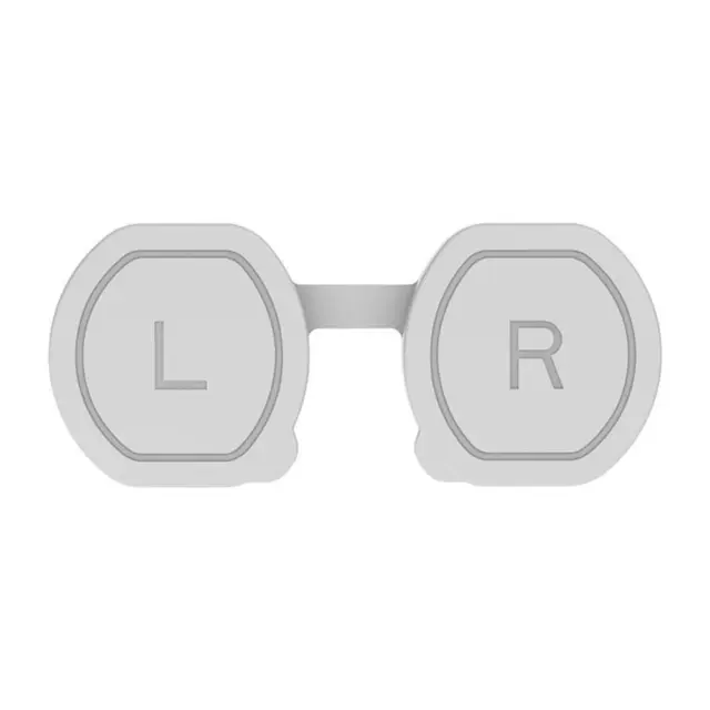 Eyewear Lens Cap Silica Gel Eyewear Lens Protector VR Accessories (Grey)