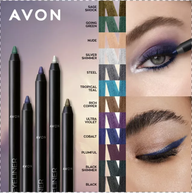 Avon Sunset Beats Big Gel Paint Pencil Liner in RICH COPPER