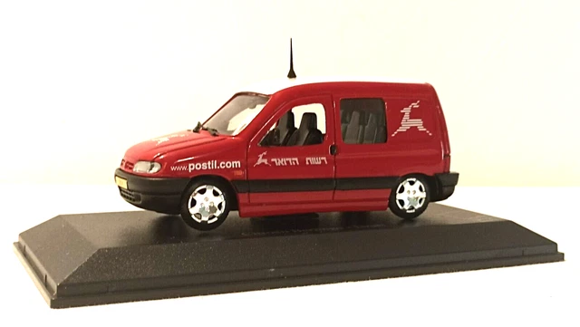 Citroën  Berlingo  -  La Poste  Israel  -  Uh / Atlas  -  1/43