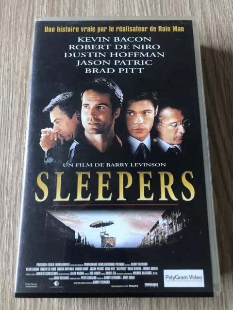 Cassette Vidéo Vhs Film Sleepers Brad Pitt Robert De Niro Français Rare