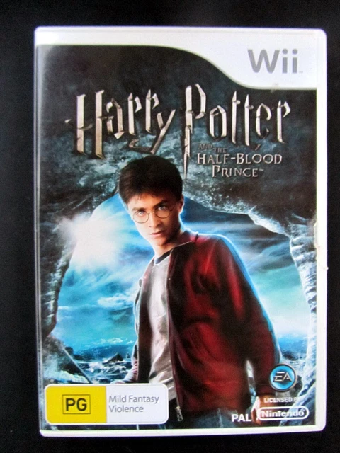 HARRY POTTER & THE HALF-BLOOD PRINCE - Nintendo Wii Game - GC - with Manual