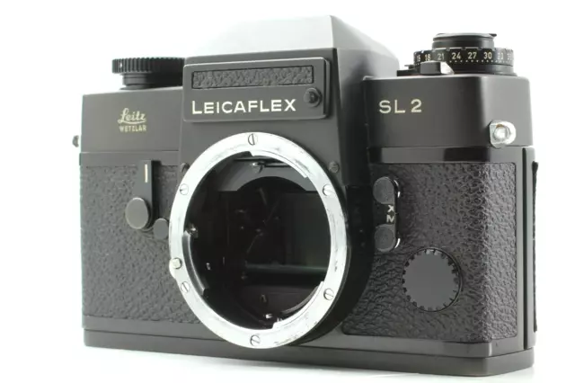 Meter Works! 【EXC+3】 Leica Leicaflex SL2 Black 35mm Film Camera Body From JAPAN