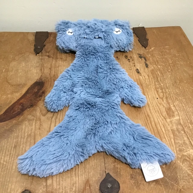 Slumberkins Hammerhead Shark Snuggler Lovey 14” Blue