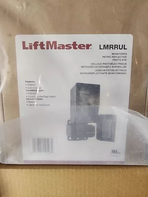 LiftMaster LMRRUL Monitored Retro Reflective Photo Eye