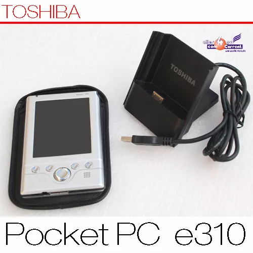 Pda Toshiba Poche PC e310 Windows Téléphone Portable MP3 Écran Tactile Station