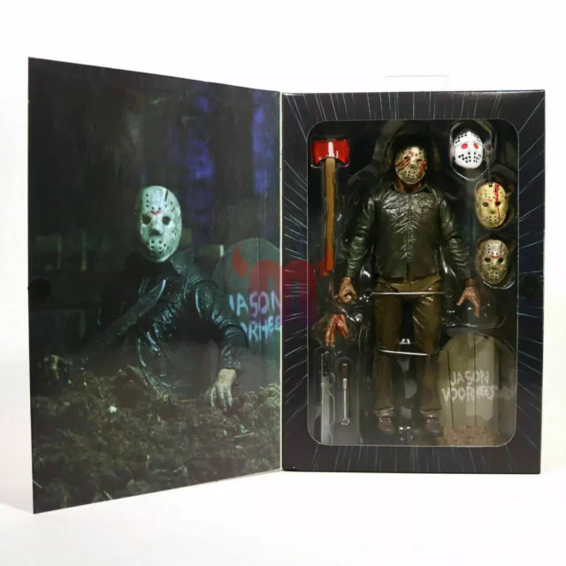 NECA Friday the 13th Jason Voorhees Ultimate Part 5 7" 1:12 NIB Action Figure