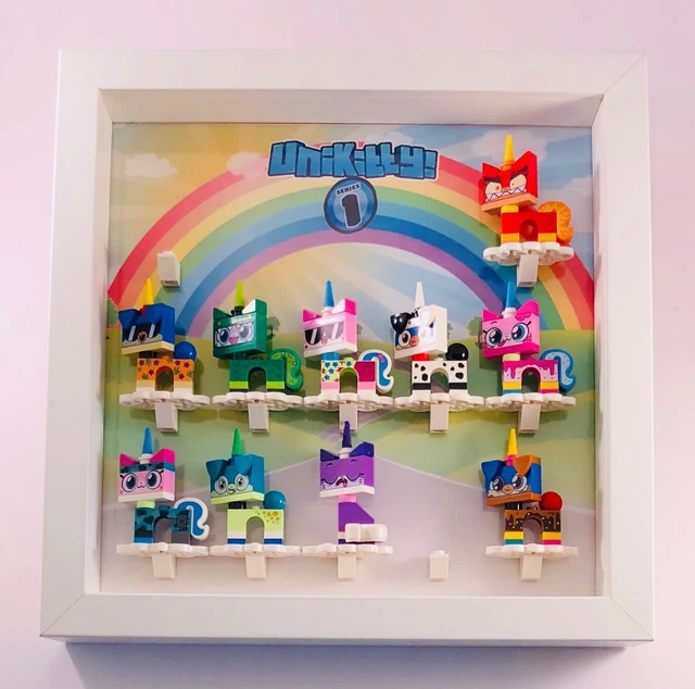Display Case Frame for Lego ® Unikitty Series 1  minifigures 25cm