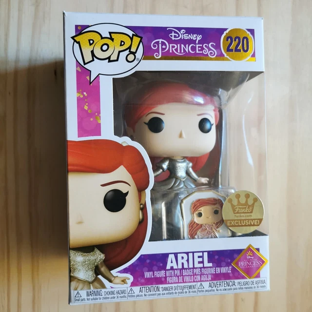 Figurine Ariel Robe Rose / La Petite Sirene / Funko Pop Disney 220