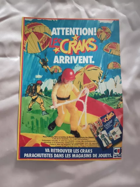 Pub Publicité Ancienne Original VINTAGE ADVERTISING 9.4 LES CRACKS / MALABAR