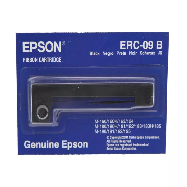 Epson ERC-09B Ribbon Cartridge for M-160 163 164 180 181 Dot Matrix Printer 5pcs 2