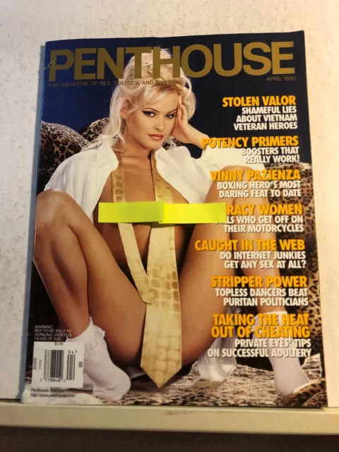 2272 Penthouse Adult  Magazine April  1999