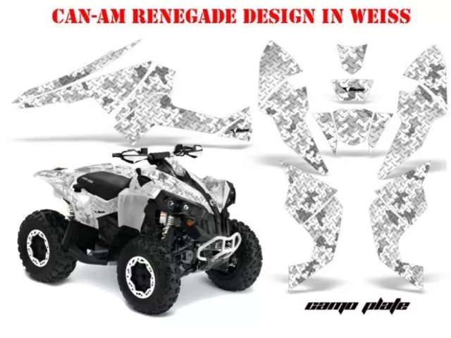 Amr Racing Dekor Kit Atv Can-Am Renegade, Ds250,Ds450,Ds650 Graphic Camoplate B