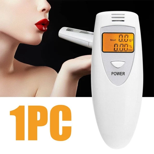 Analizador Detector de gas Probador digital de aliento Alcohol Detector de aliento