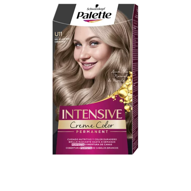 Cabello Schwarzkopf unisex PALETTE INTENSIVE tinte #U11-gris helado rosé