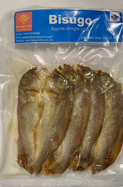 Bisugo bianco Tuyo pesce essiccato dalle Filippine 150 g Bisugo bianco Tuyo pesce essiccato dalle Filippine 150 g