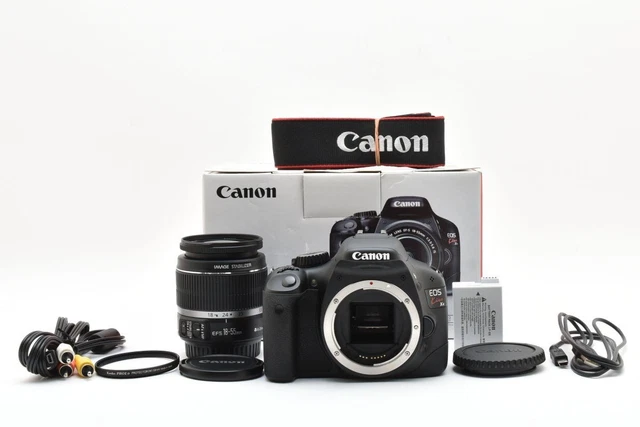 CANON EOS KISS X4 EF-S 18-55mm F3.5-5.6 IS w/ 1220 shots