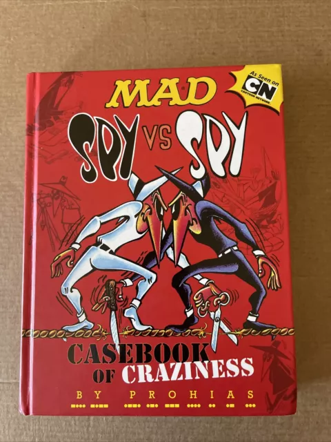 Spy vs Spy : Casebook of Craziness by Prohias (Hardcover) VG Shipping Included