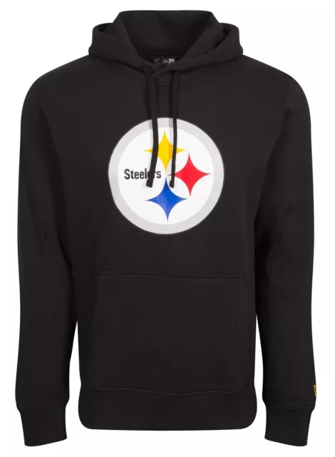 New Era Herren Hoodie NFL Pittsburgh Steelers Logo schwarz