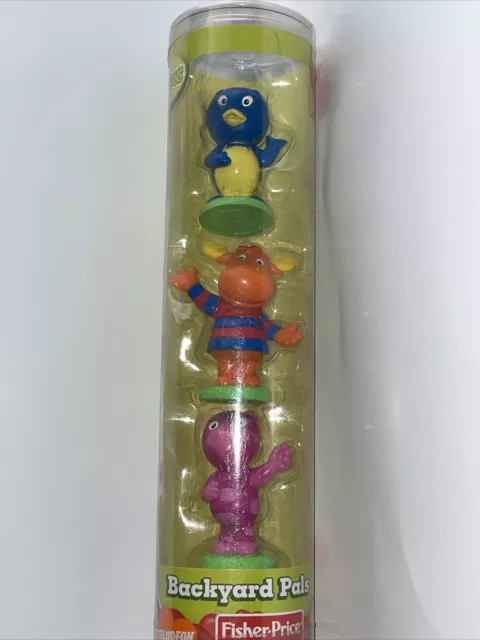 The Backyardigans Figures Backyard Pals toy Fisher Price Pablo Uniqua Tyrone 🎁