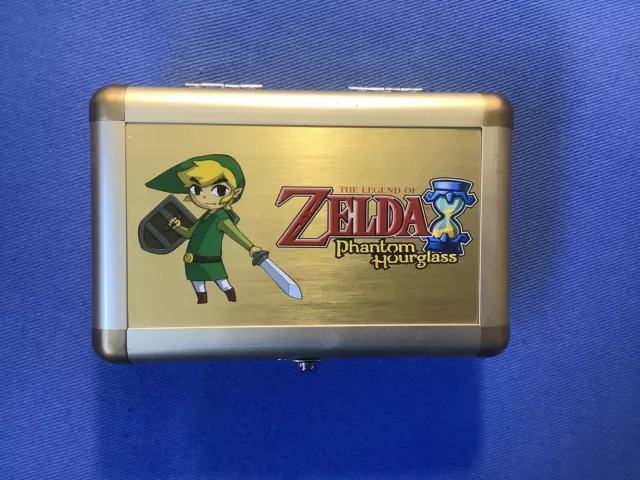 Legend of Zelda nintendo ds carry bag metal case Gameboy Latch Broken See Pics