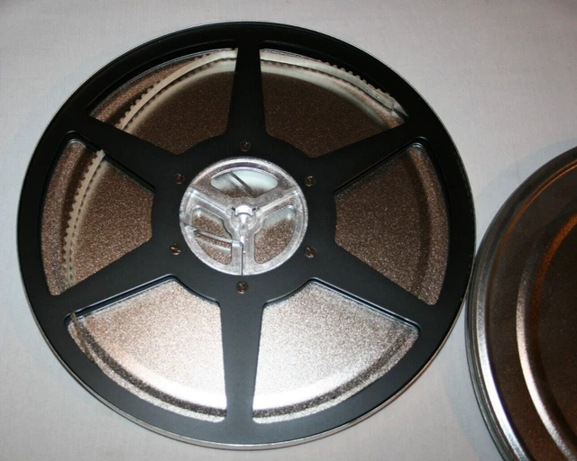 Hochwertige  Super 8 Alu Spule für 360 Meter Film in Blechdose Neuwertig TOP"