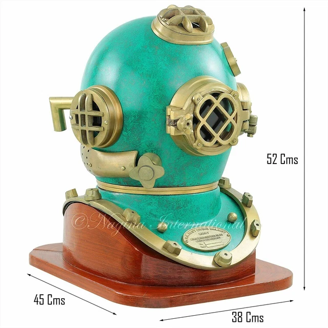 MINI CASQUE DE plongée laiton plongée marine américaine Mark V acier de MINI CASQUE DE plongée laiton plongée marine américaine Mark V acier de
