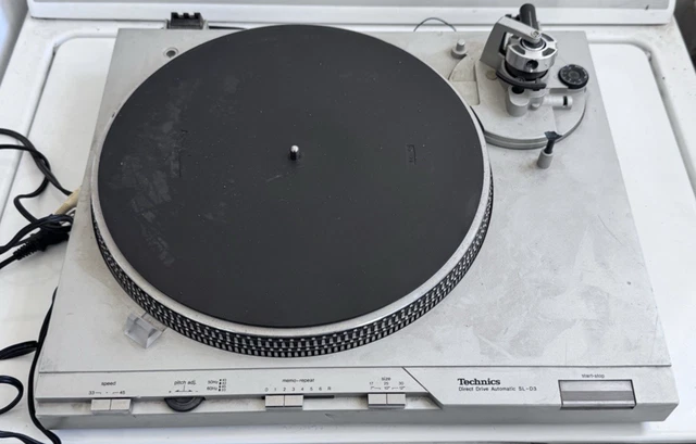 Kit Riparazione Cerniera Copripolvere Per Technics SL-D2, D3, 3200, Q2 E Simili