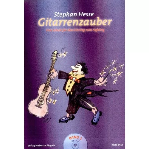 Hubertus Nogatz Verlag - Gitarrenzauber Band 1 (+CD) - Stephan Hesse | Neu