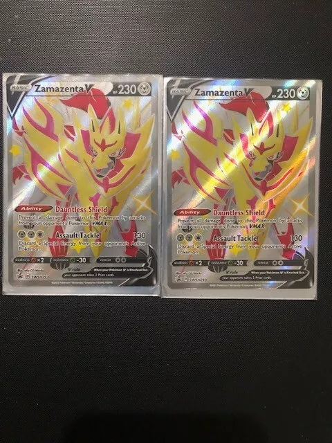 Pokémon - Crown Zenith - Zamazenta V - SWSH293 - Full Art Promo - NM/M