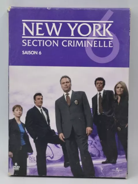 New York Section criminelle - Saison 6 - intégrale coffret - 6 dvd - DVD