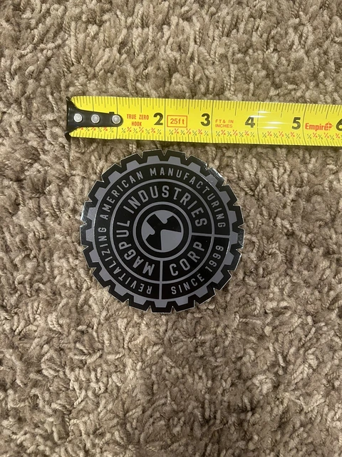 Magpul Industries Corp Black Decal Sticker SHOT SHOW 2022