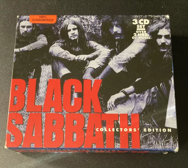Black Sabbath -Collector’s Edition 3 CD Box Set - 1999 Trans World Entertainment