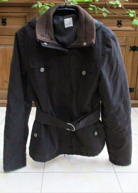 Manteau online marron camaieu