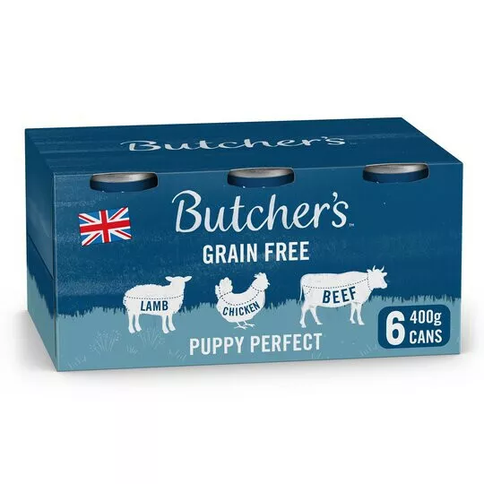 Butcher's Puppy Perfect Puppy Food Tins 12 x 400g