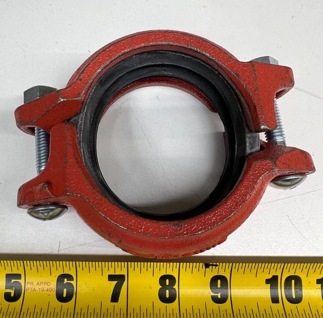 21/2& VICTAULIC FIRELOCK Grooved Rigid Coupling Style 009N Gasket