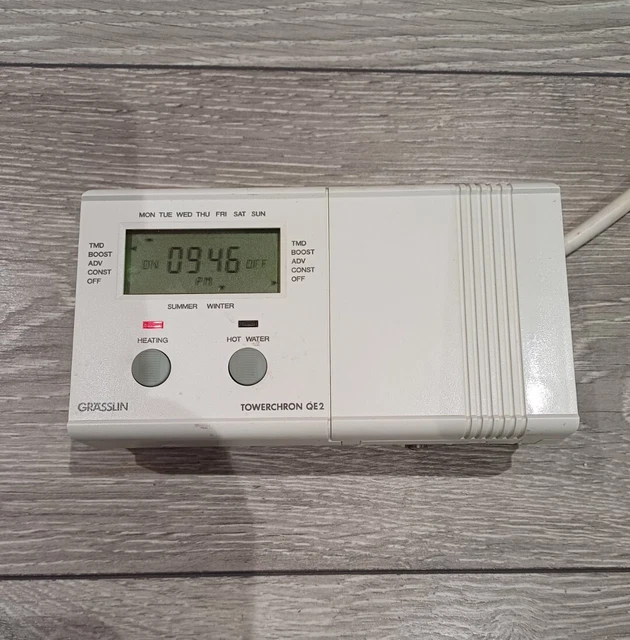 GRASSLIN TOWERCHRON QE2 Programmer Central Heating Hot Water 03.04.0002.1 £200.00 PicClick UK