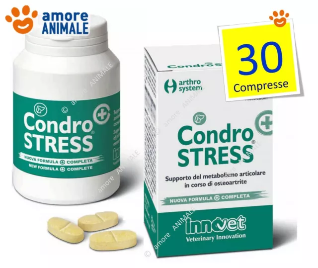 Innovet Condrostress (+)  30 compr. per cani - Supporto metabolismo articolare