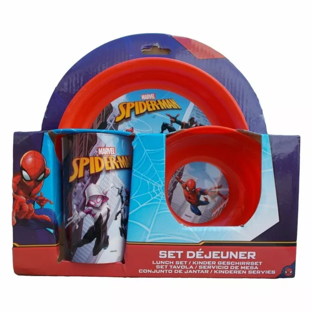 Set 3 Pezzi Pranzo Spiderman (21964)