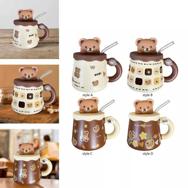 Tazza da caffè Little Bear Novità tazza grande in ceramica per compleanno,