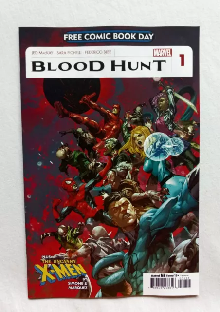 FREE COMIC BOOK DAY 2024 BLOOD HUNT X-MEN 1 FCBD Marvel Comics