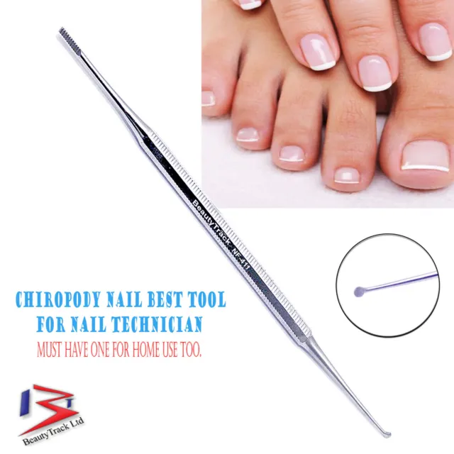 Quality Satin Edge Ingrown Toe Nail File Cleaner Podiatry Chiropody Instruments