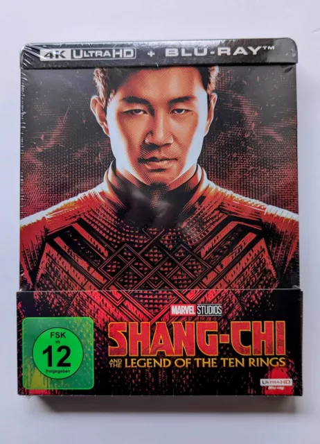 NEU Shang-Chi and the Legend of the Ten Rings (4K Ultra-HD) Steelbook