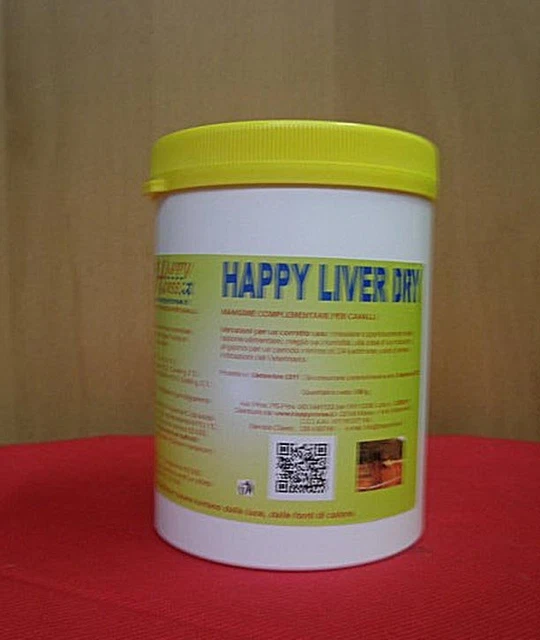 HAPPY LIVER dry mangime complementare per cavalli 500 g Happy Horse