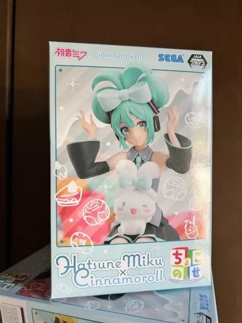 [Hatsune Miku x Cinnamoroll] Chokonose Premium Figure Limited Edition From Japan